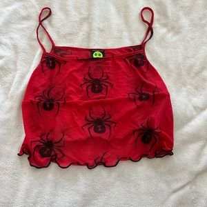 Tunnel vision spider top